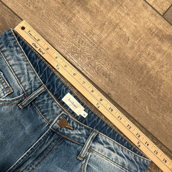 NWT Bohme Women's Mom Distressed Jeans Medium Wash Size 29 - Picture 6 of 8